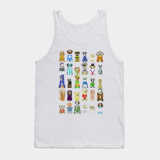 Superhero Dogs Tank Top